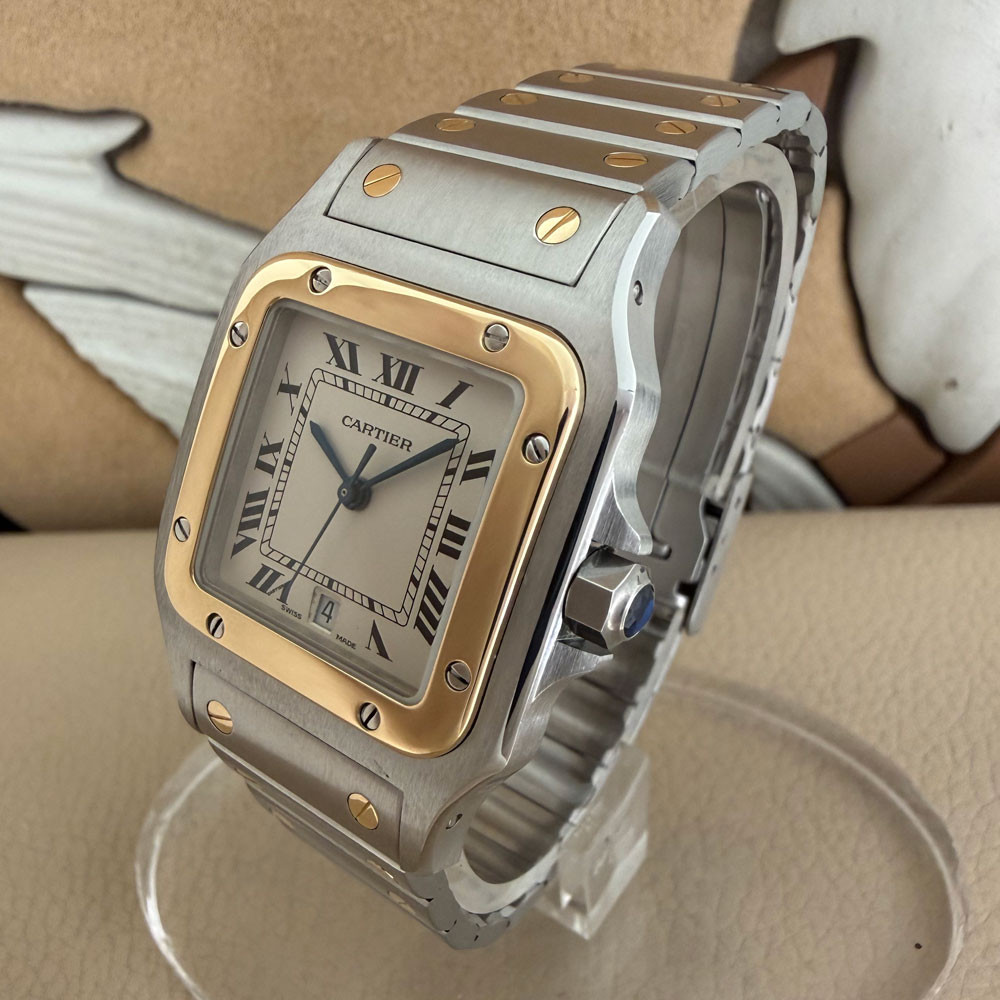 Cartier Santos Galbee Medio 187901 2