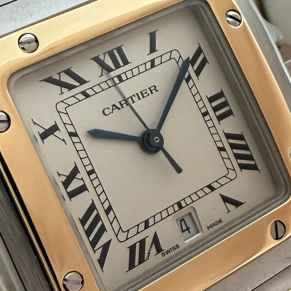 Cartier Santos Galbee Medio 187901 6