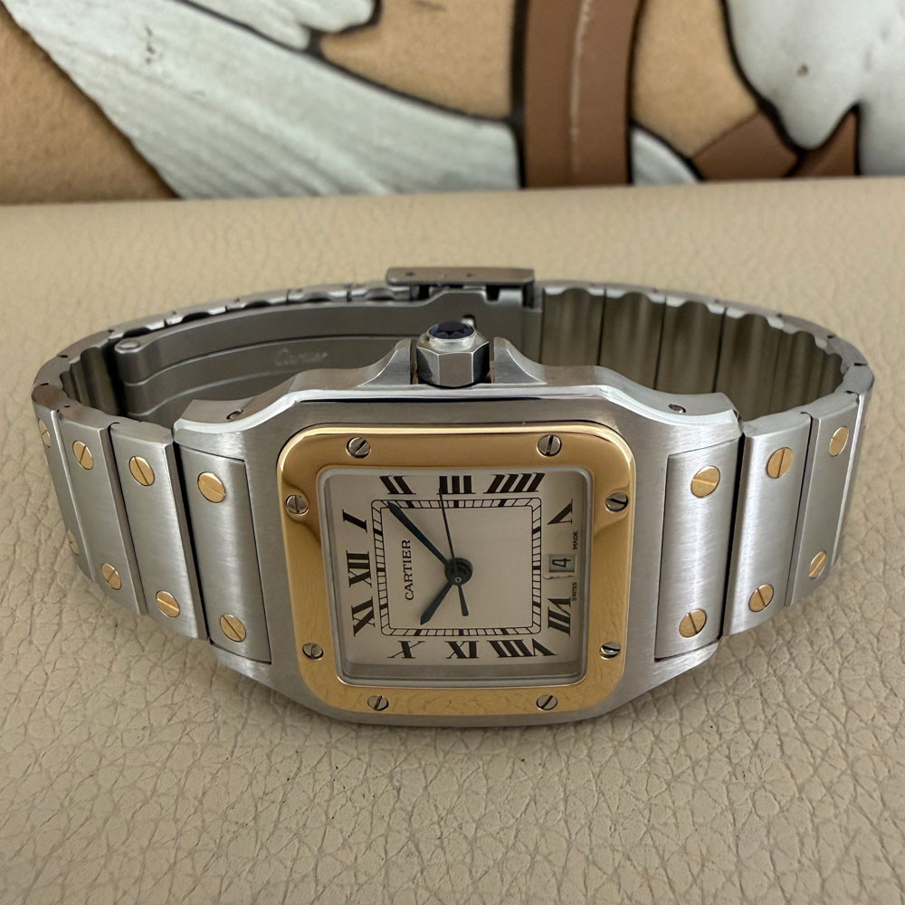 Cartier Santos Galbee Medio 187901 7
