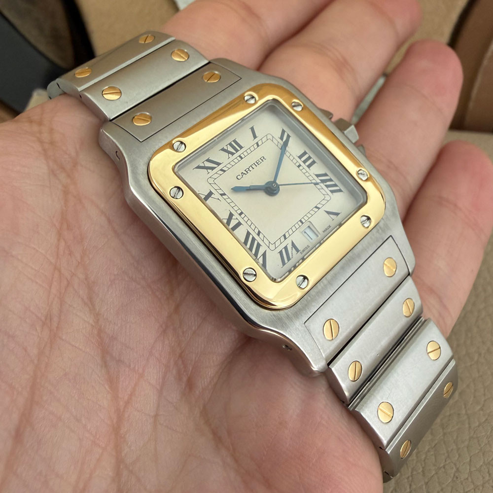 Cartier Santos Galbee Medio 187901 9