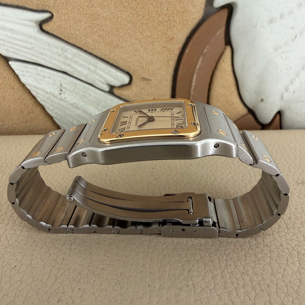 Cartier Santos Galbee Medio 187901 10