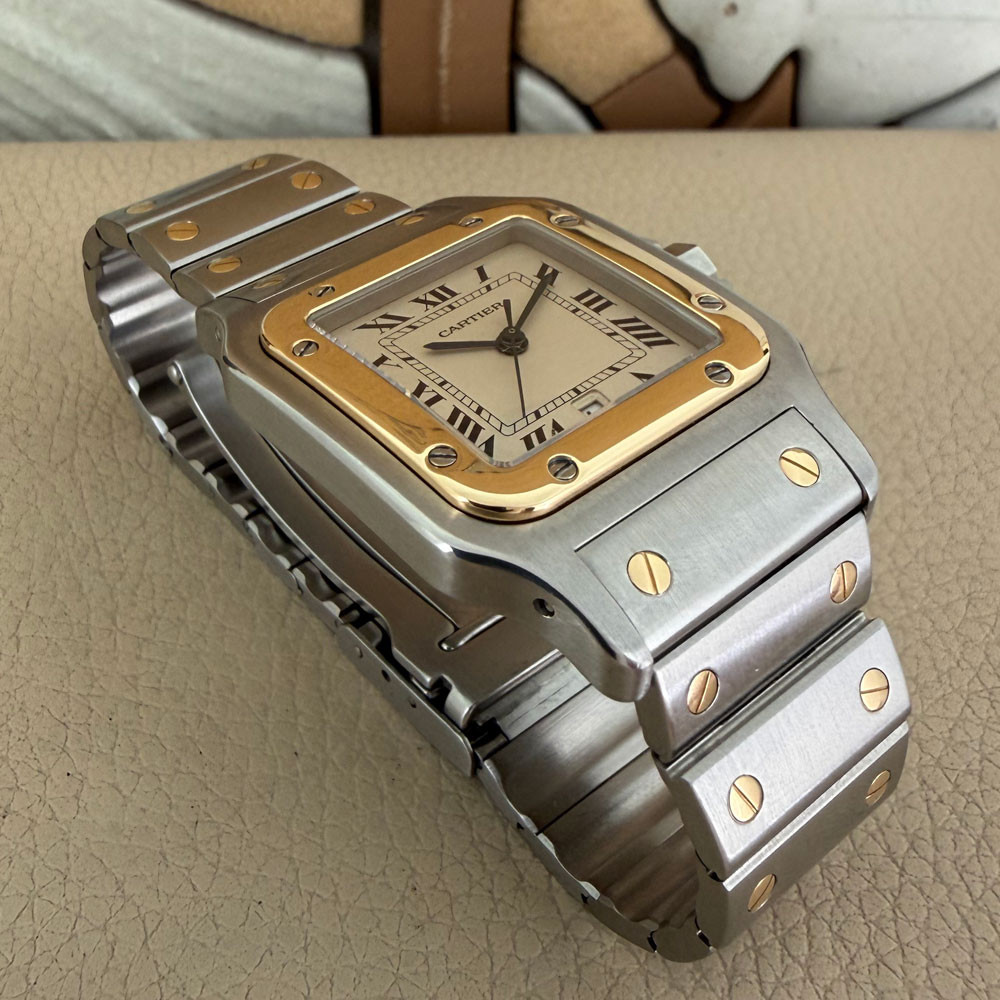 Cartier Santos Galbee Medio 187901 11