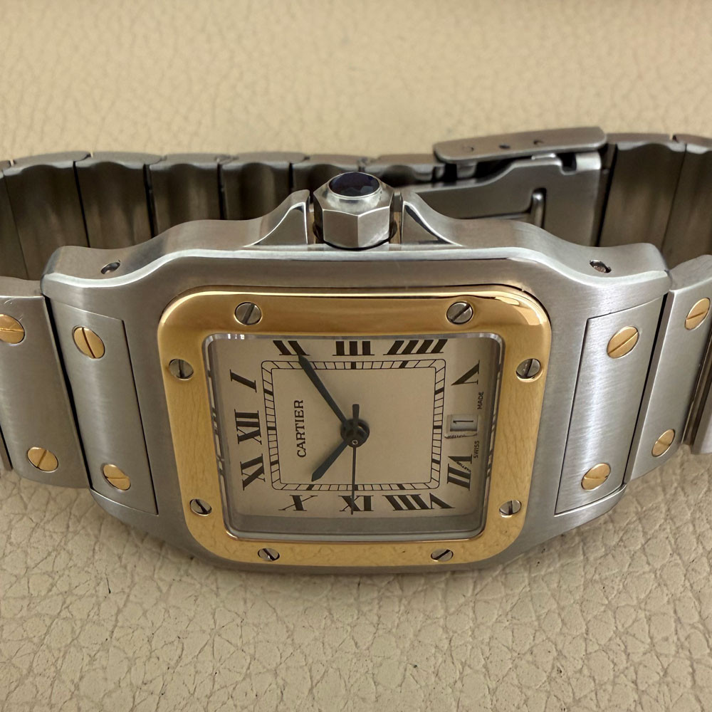 Cartier Santos Galbee Medio 187901 13