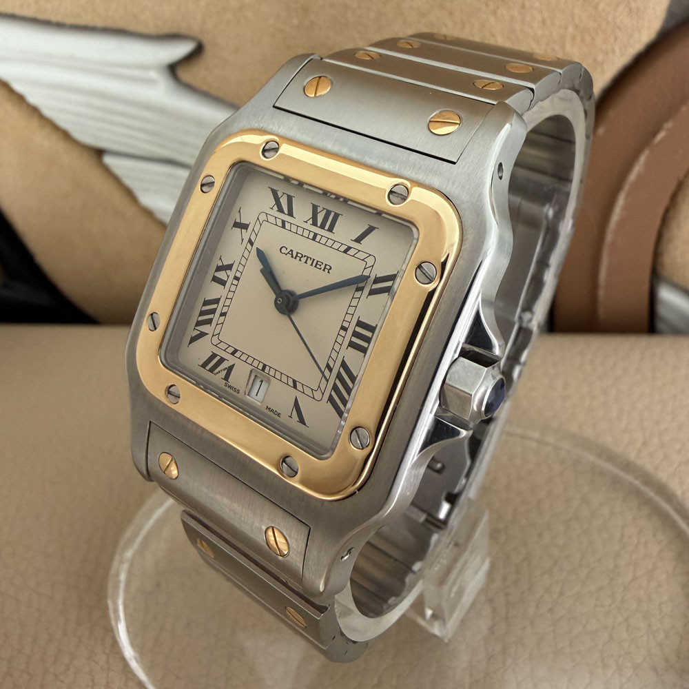 Cartier Santos Galbee Medio 187901 1
