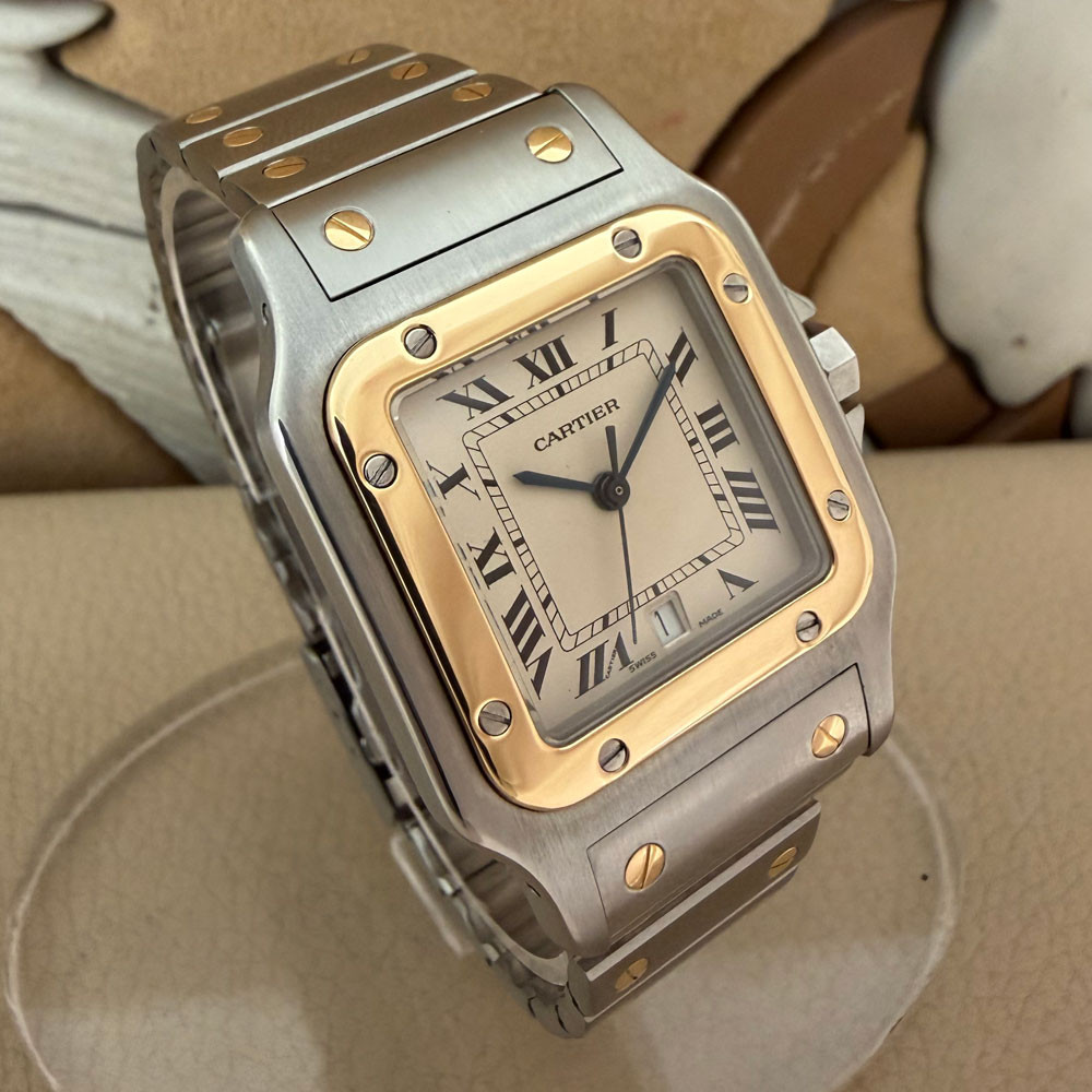 Cartier Santos Galbee Medio 187901 2