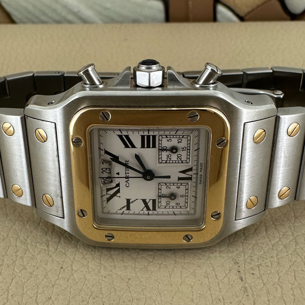Cartier Santos Galbee Chronograph 2425 14