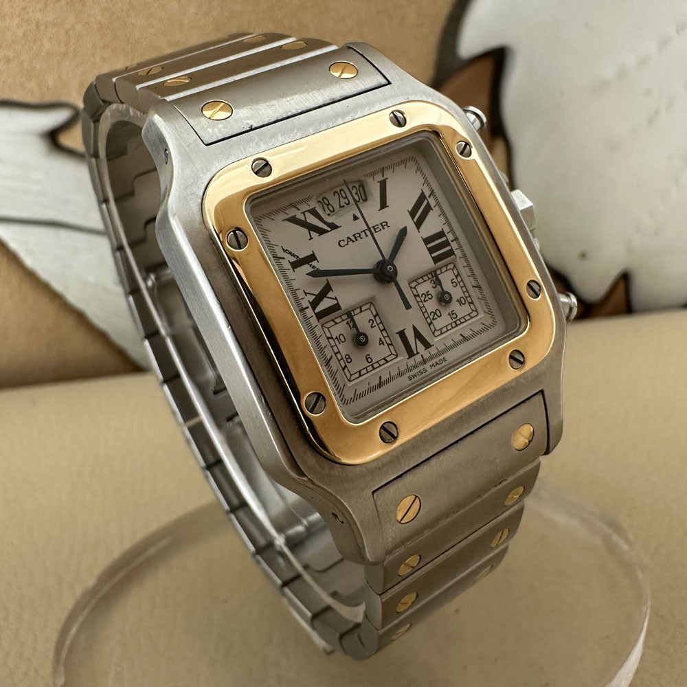 Cartier Santos Galbee Chronograph 2425 3
