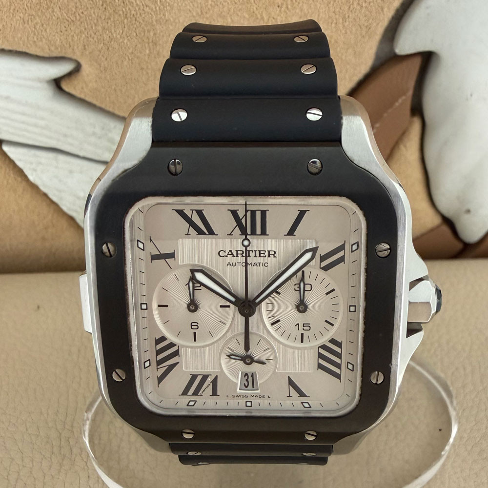 Cartier Santos XL Chronograph WSSA0017 4183 0