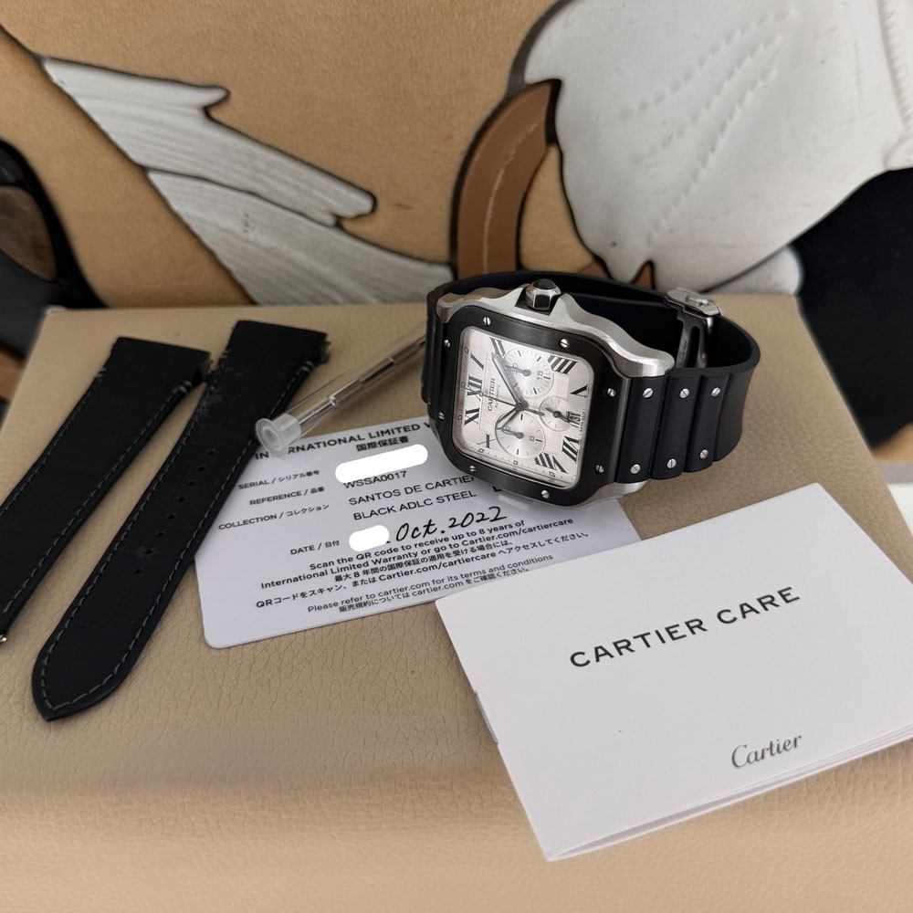 Cartier Santos XL Chronograph WSSA0017 4183 1