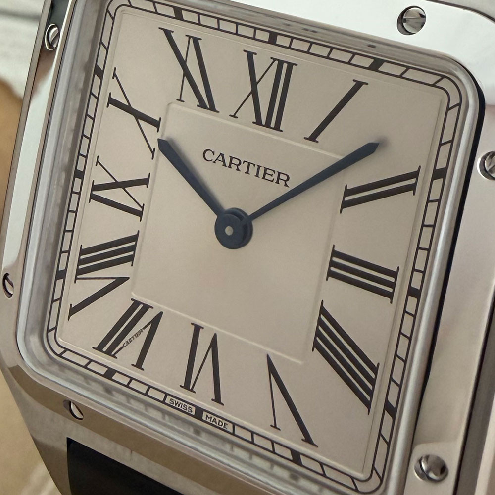 Cartier Santos Dumont Modello Grande 4240 WSSA0085 5