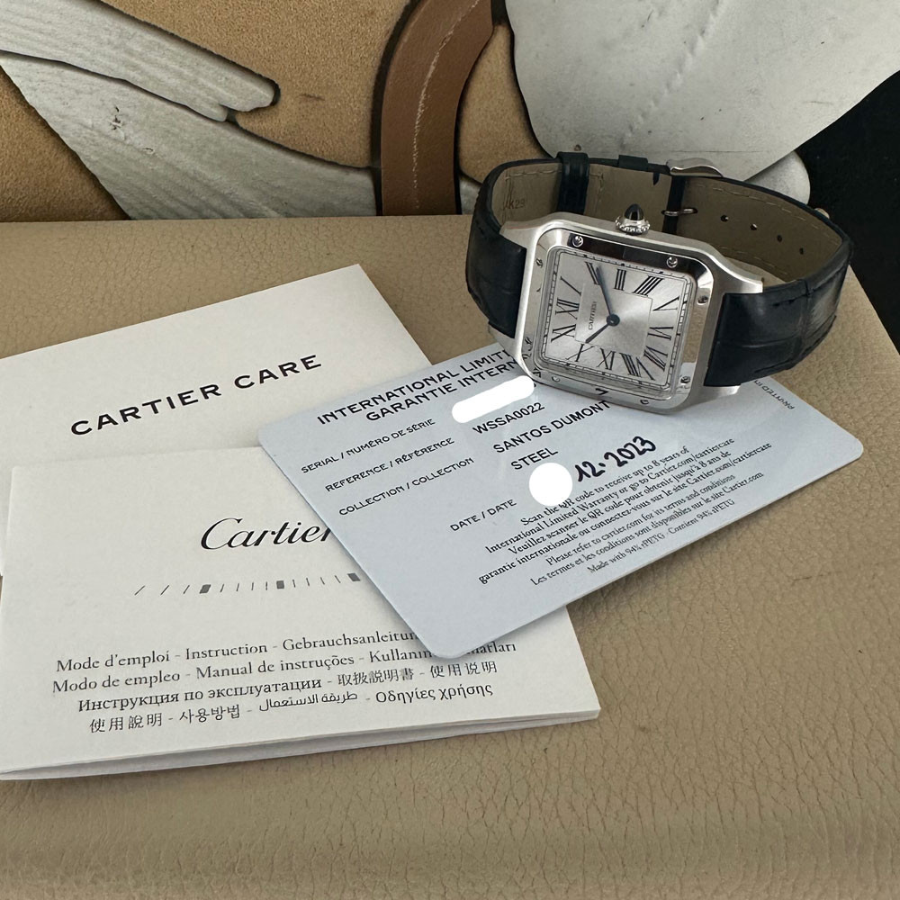 Cartier Santos Dumont Modello Grande WSSA0022 4240 1