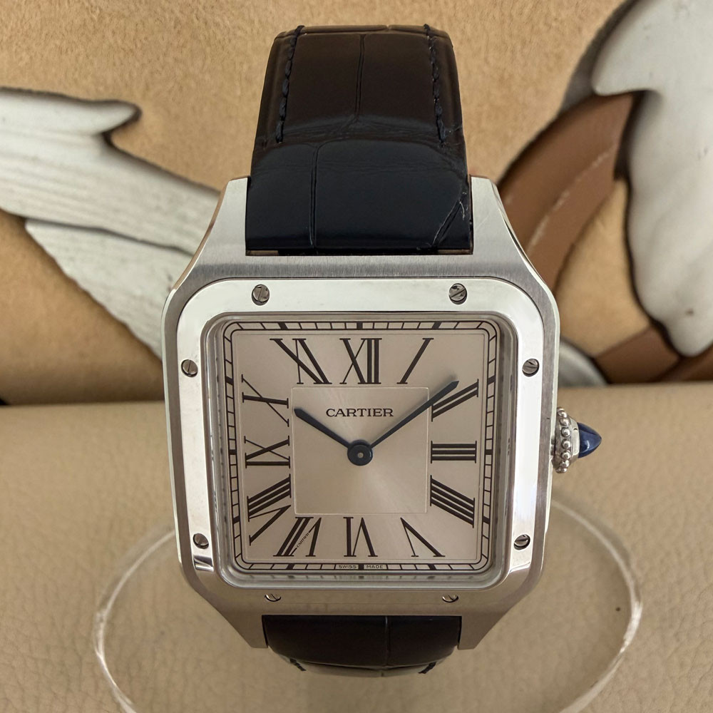 Cartier Santos Dumont Modello Grande 4240 WSSA0085 0
