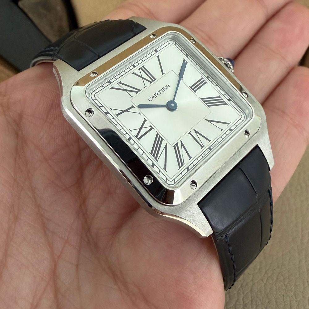 Cartier Santos Dumont Modello Grande 4240 WSSA0085 11
