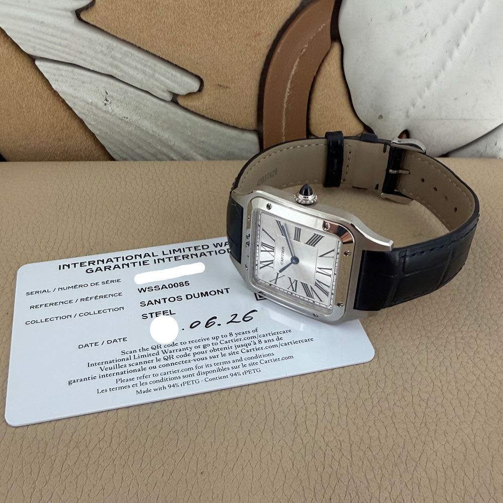 Cartier Santos Dumont Modello Grande 4240 WSSA0085 1