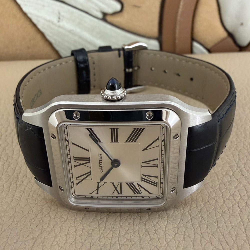 Cartier Santos Dumont Modello Grande 4240 WSSA0085 7