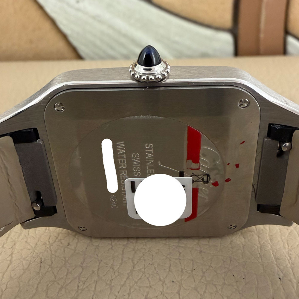 Cartier Santos Dumont Modello Grande 4240 WSSA0085 8