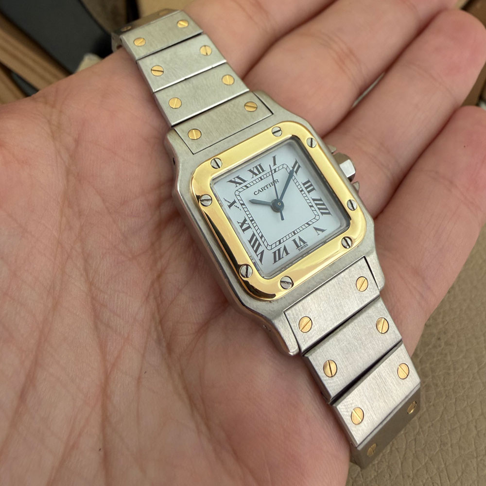 Cartier Santos Lady Carree 0902 9