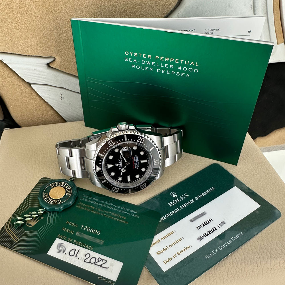 Rolex Sea Dweller Red 50th 126600