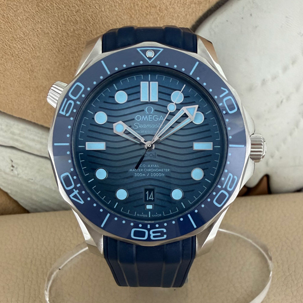 Omega Seamaster 300 Blue Dial Diver 21032422003002 0