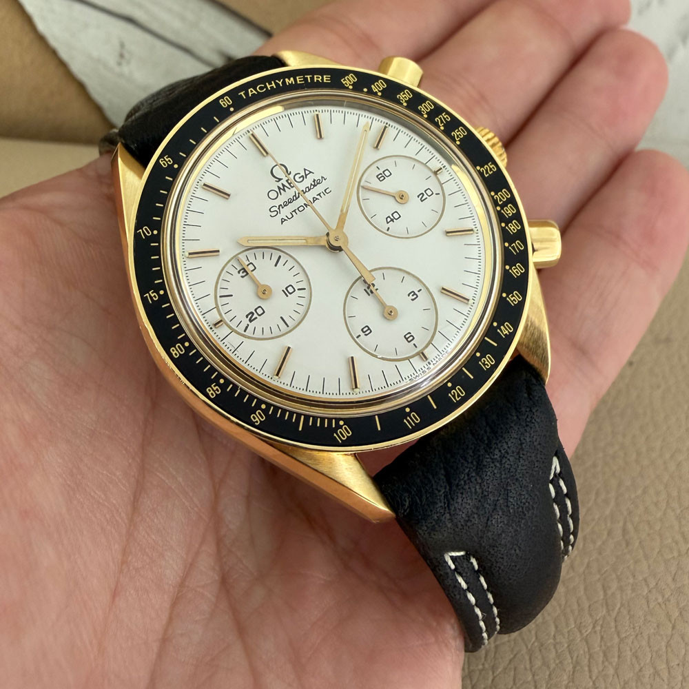 Omega Speedmaster Reduced 18 Kt Gold 1750032 9