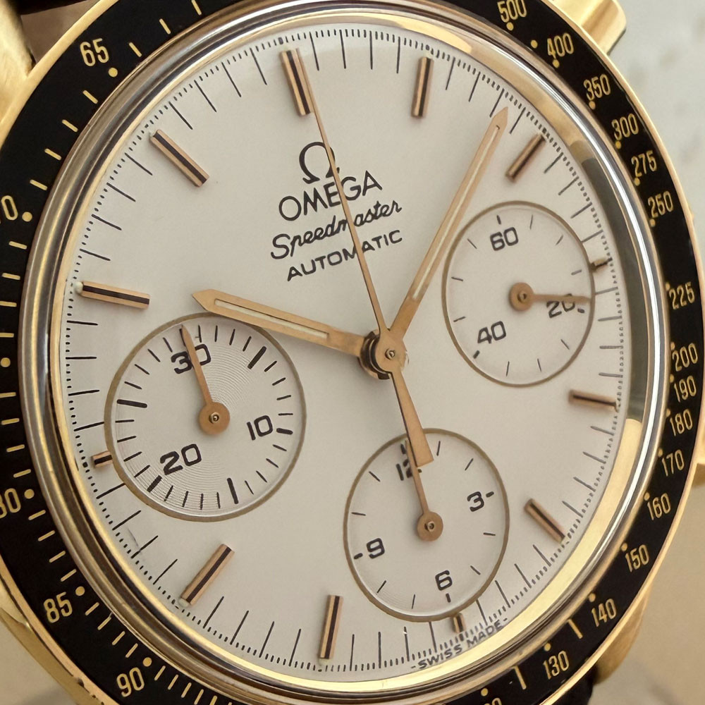 Omega Speedmaster Reduced 18 Kt Gold 1750032 5