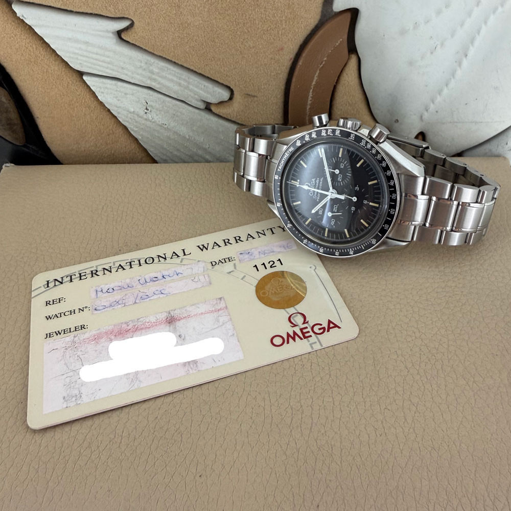 Omega Speedmaster Moonwatch Tritium Dial 1450022 1