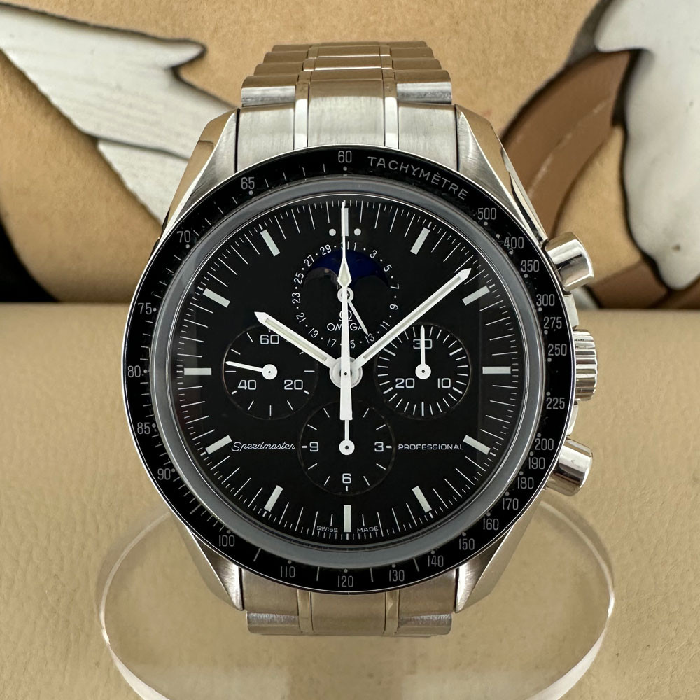 Omega Speedmaster Moonwatch Moonphase 38765031 0