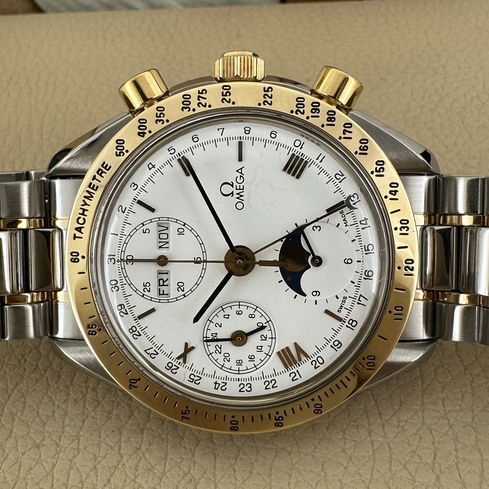 Omega Speedmaster Triple date Moon Phase 1750034 15