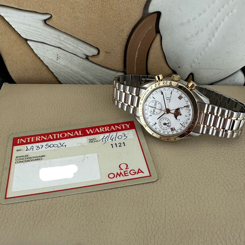 Omega Speedmaster Triple date Moon Phase 1750034 1