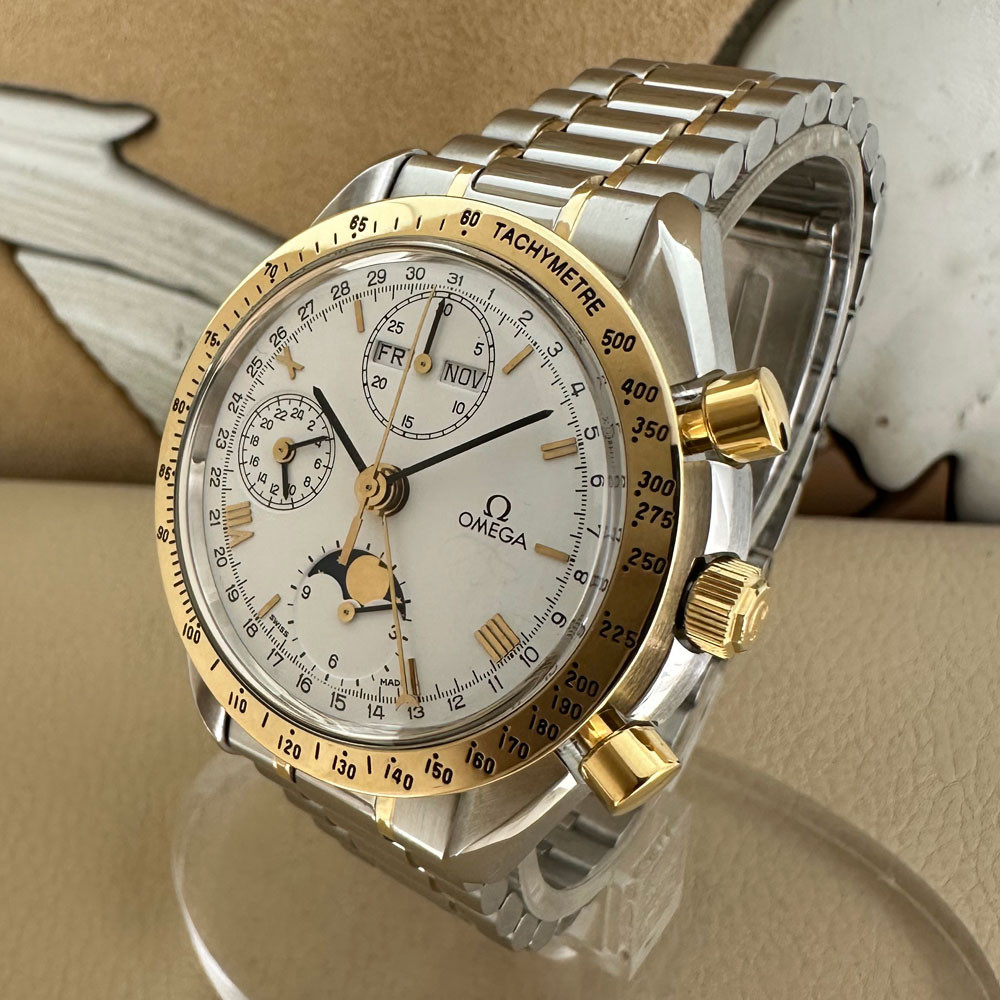 Omega Speedmaster Triple date Moon Phase 1750034 2