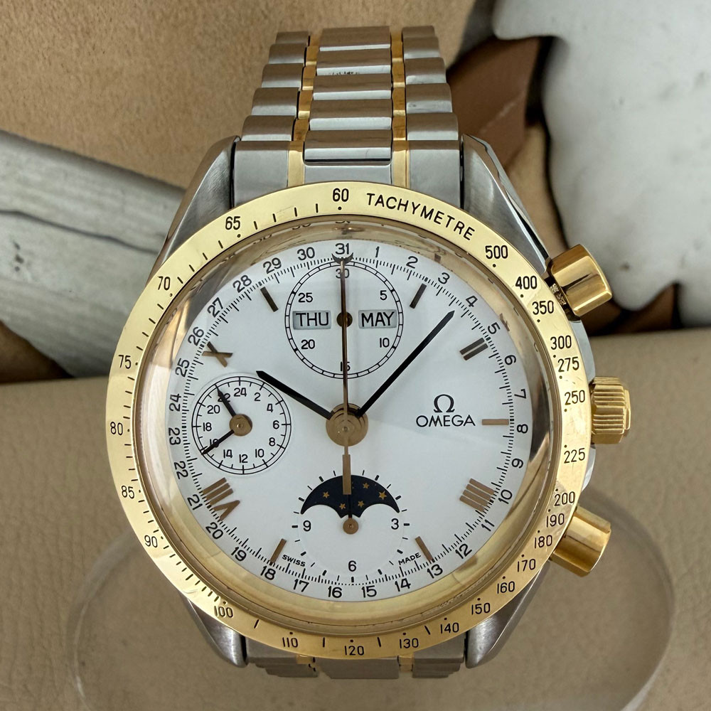 Omega Speedmaster Triple date Moon Phase 1750034 0