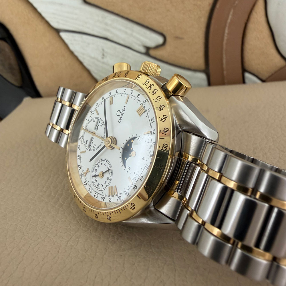Omega Speedmaster Triple date Moon Phase 1750034 14