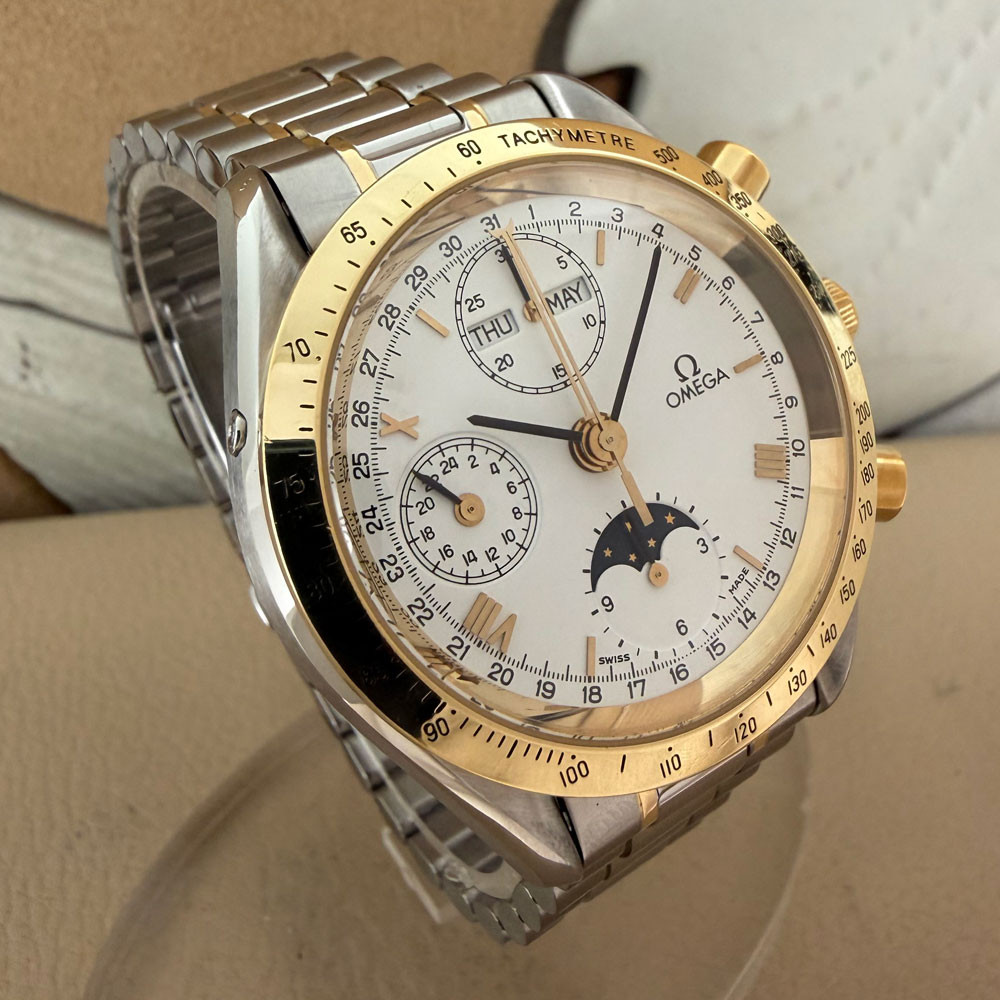 Omega Speedmaster Triple date Moon Phase 1750034 3