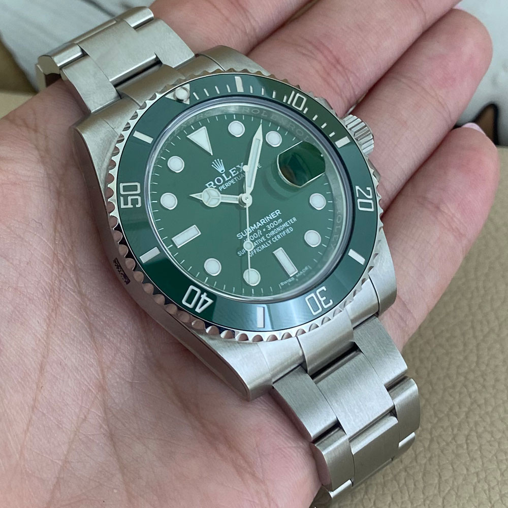 Rolex Submariner Hulk Nos Full Stickers 116610LV 12