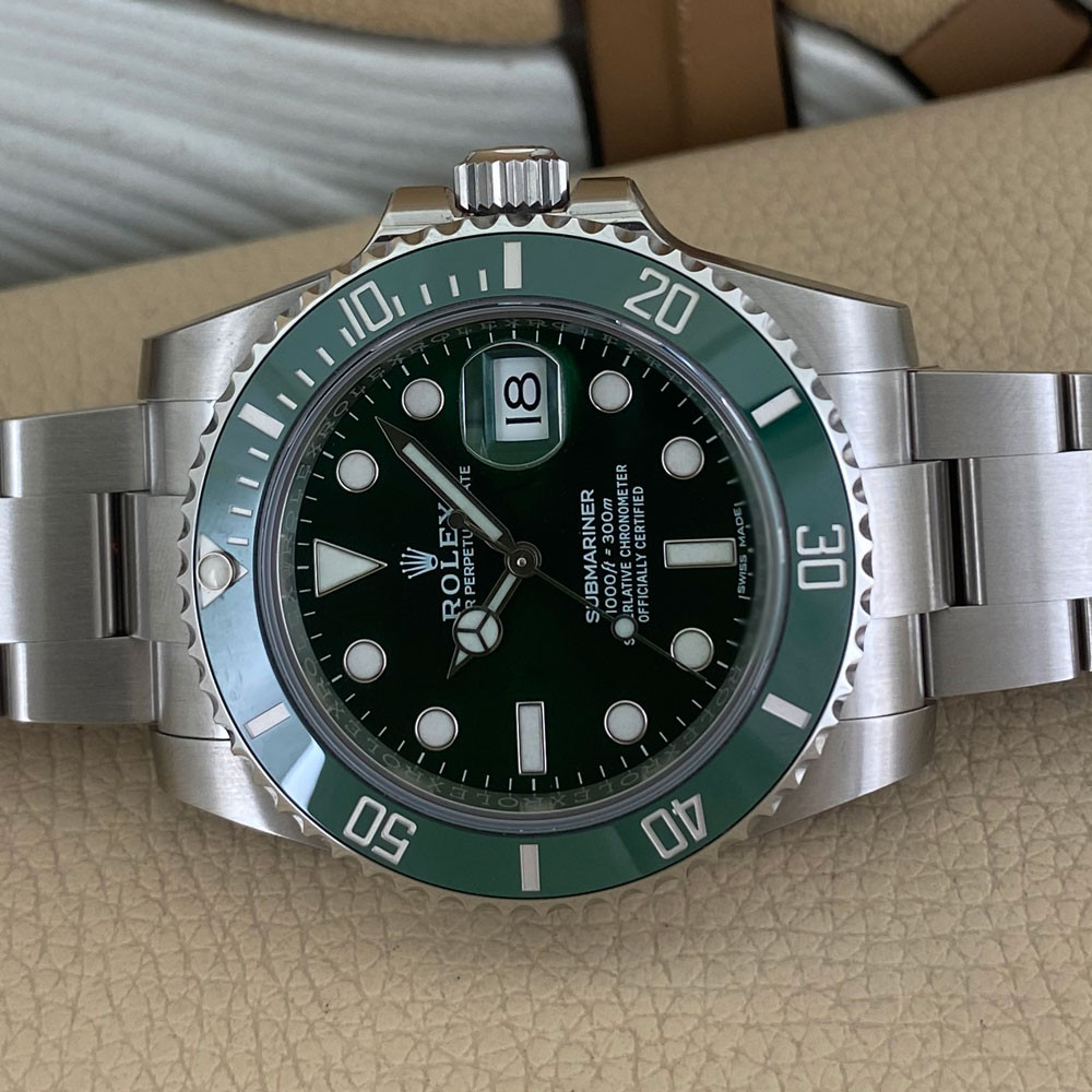 Rolex Submariner Hulk Nos Full Stickers 116610LV 16