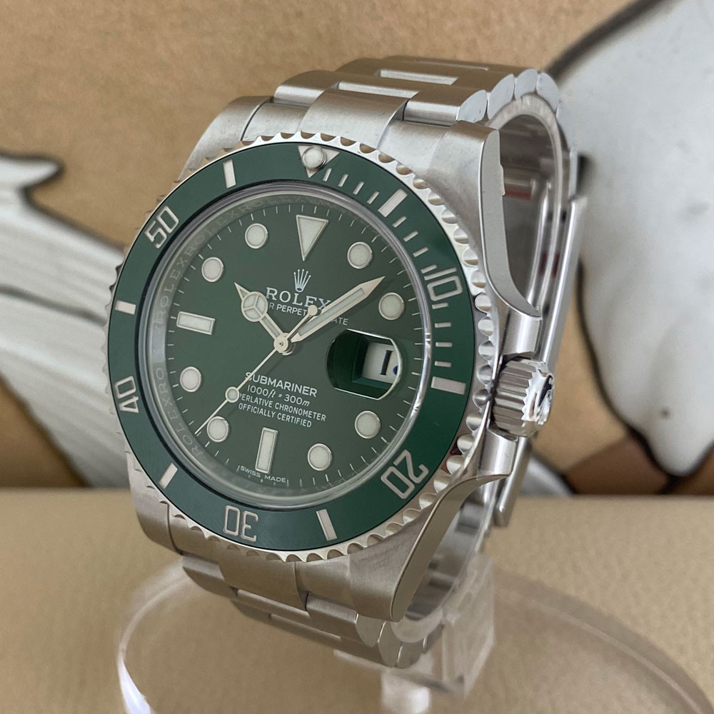 Rolex Submariner Hulk Nos Full Stickers 116610LV 2