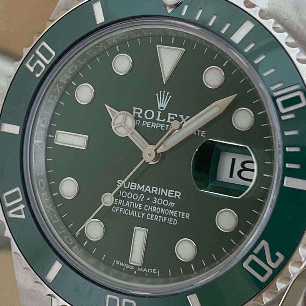 Rolex Submariner Hulk Nos Full Stickers 116610LV 5