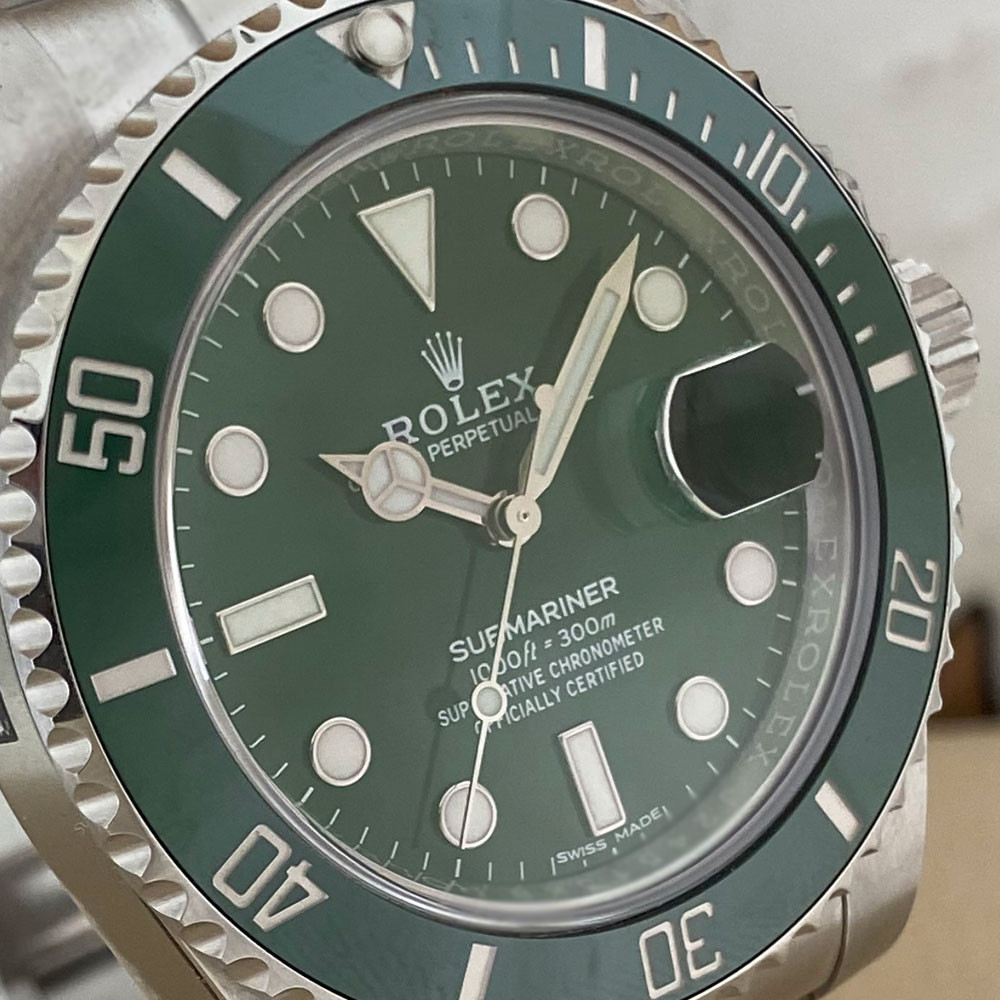 Rolex Submariner Hulk Nos Full Stickers 116610LV 6