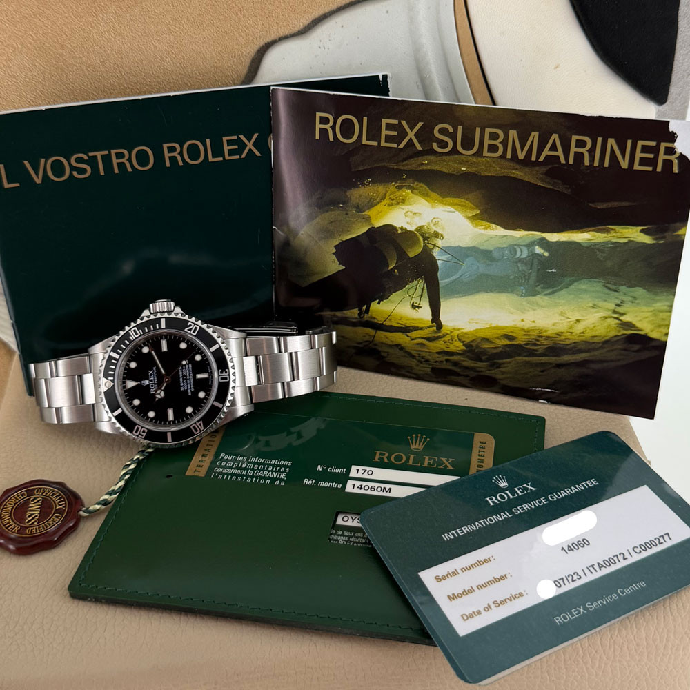 Rolex Submariner COSC 4 Lines RRR 14060M 1