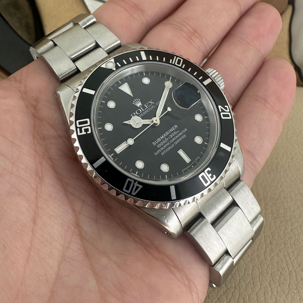 Rolex Submariner Service 2025 16610 11