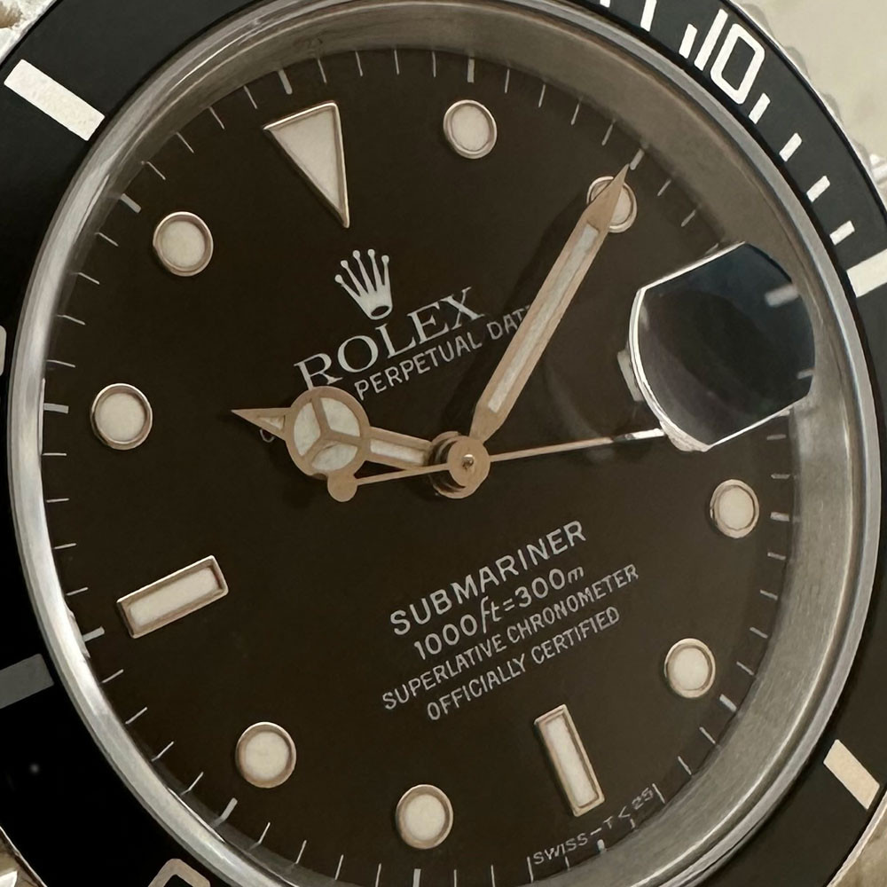 Rolex Submariner Service 2025 16610 7