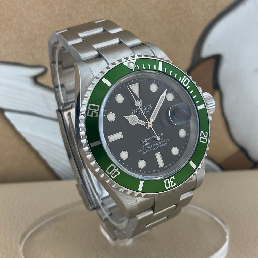 ZITTO Orologio SQUBA-CD MINI A Led, Cinturino Silicone Verde, Cassa 36mm, Impermeabile 100m, Quarzo