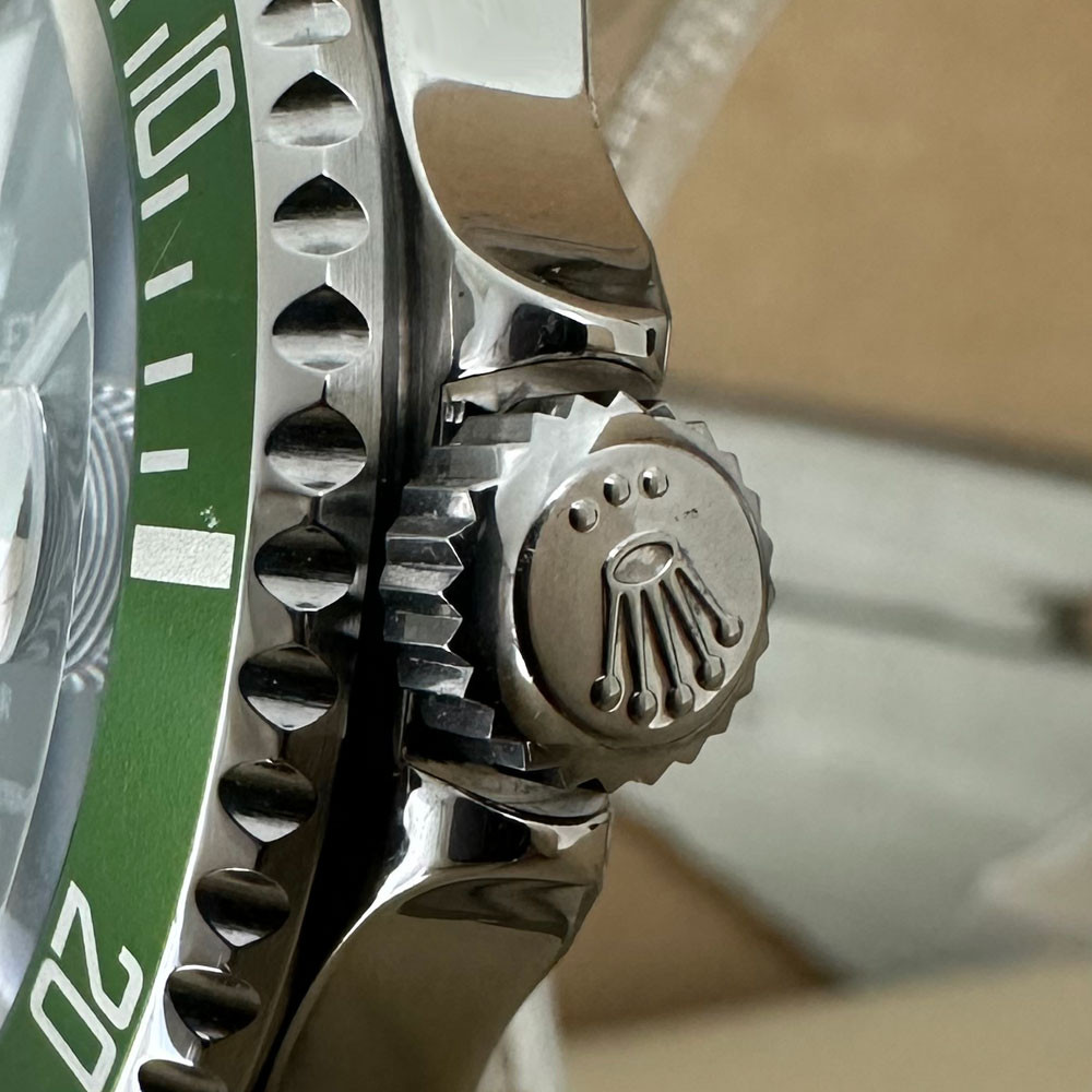 Rolex Submariner Ghiera verde Fat Four Mark I 16610LV 4