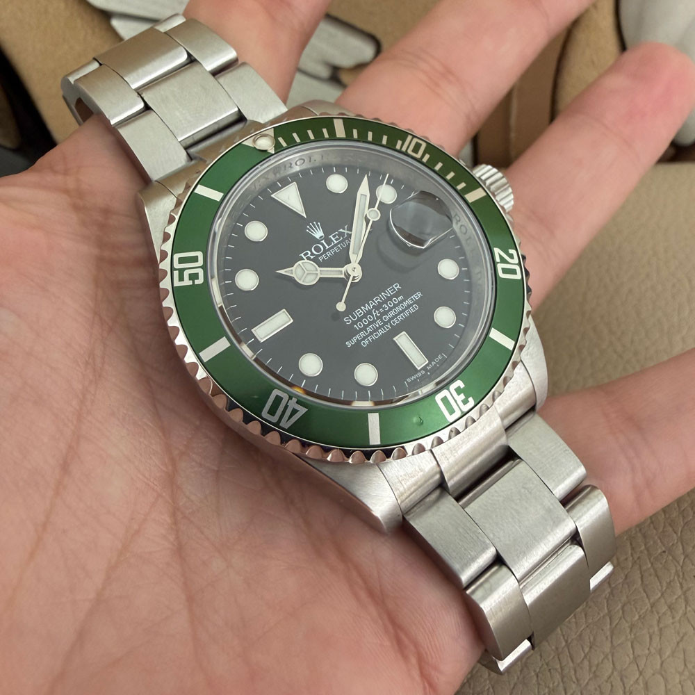 Rolex Submariner Ghiera Verde RRR 16610LV 10