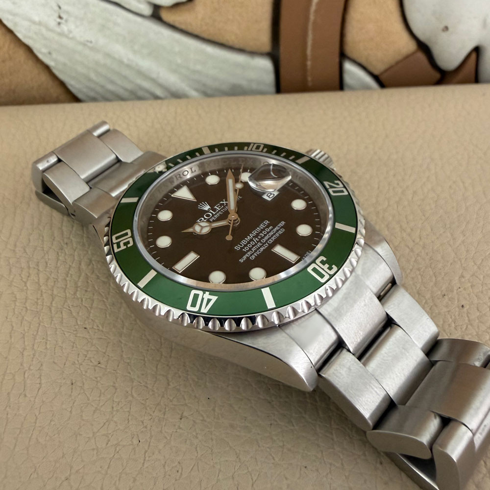 Rolex Submariner Ghiera Verde RRR 16610LV 13