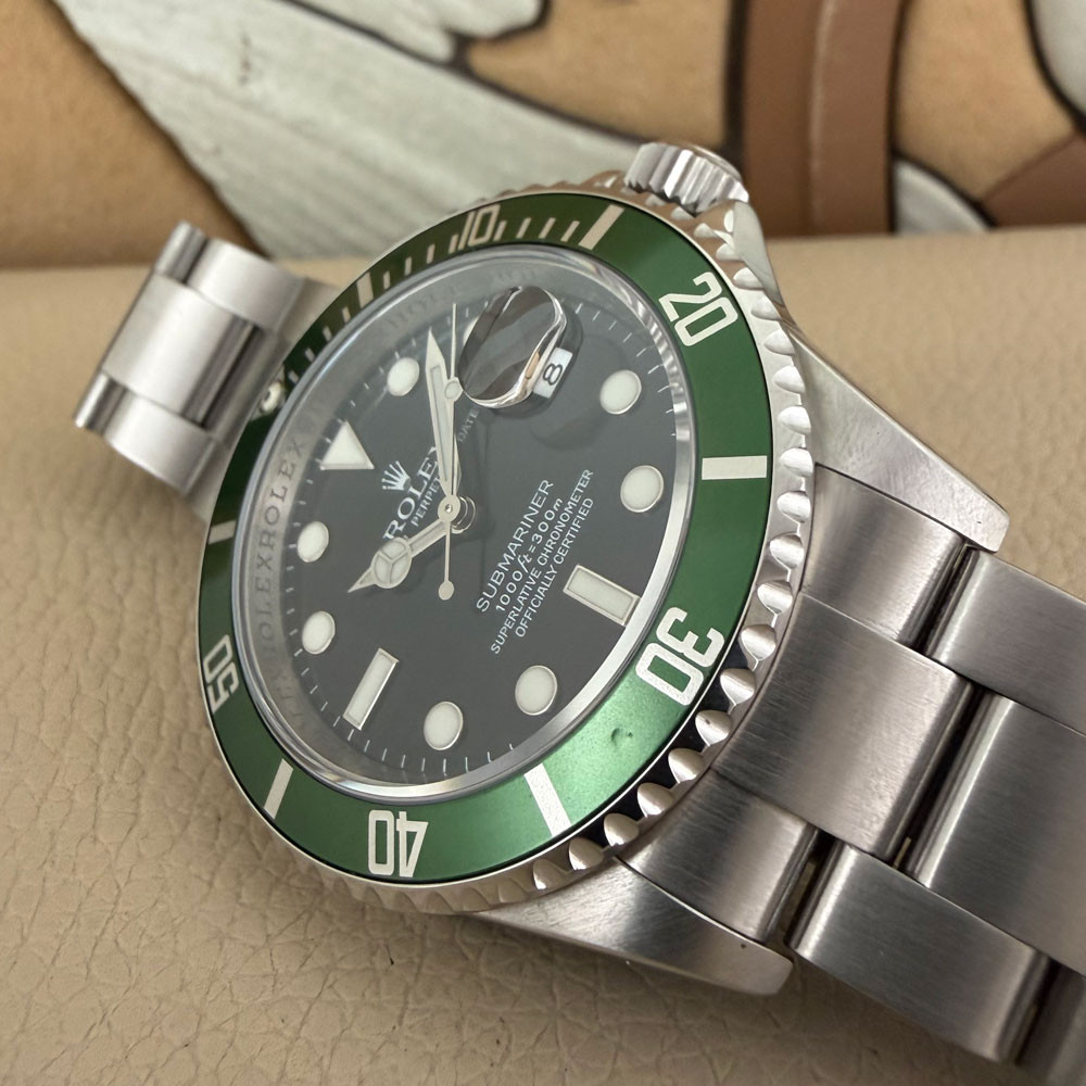 Rolex Submariner Ghiera Verde RRR 16610LV 14