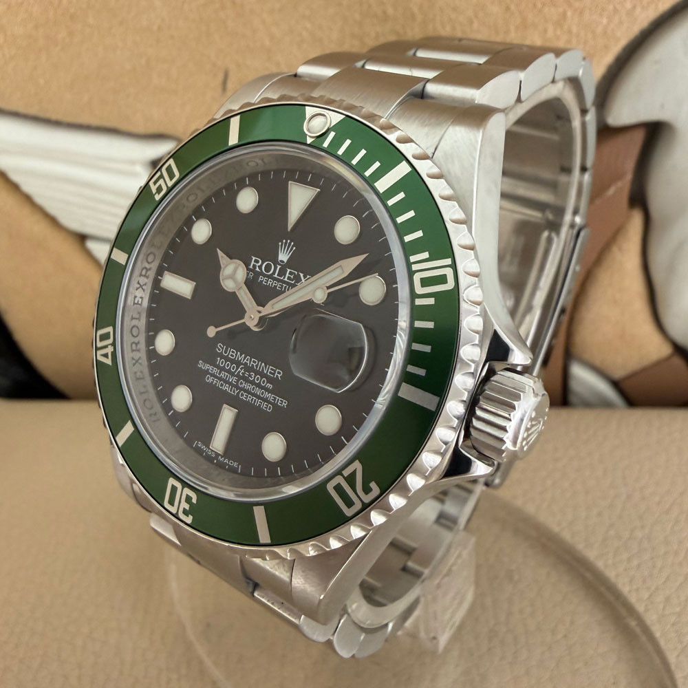 Rolex Submariner Ghiera Verde RRR 16610LV 2