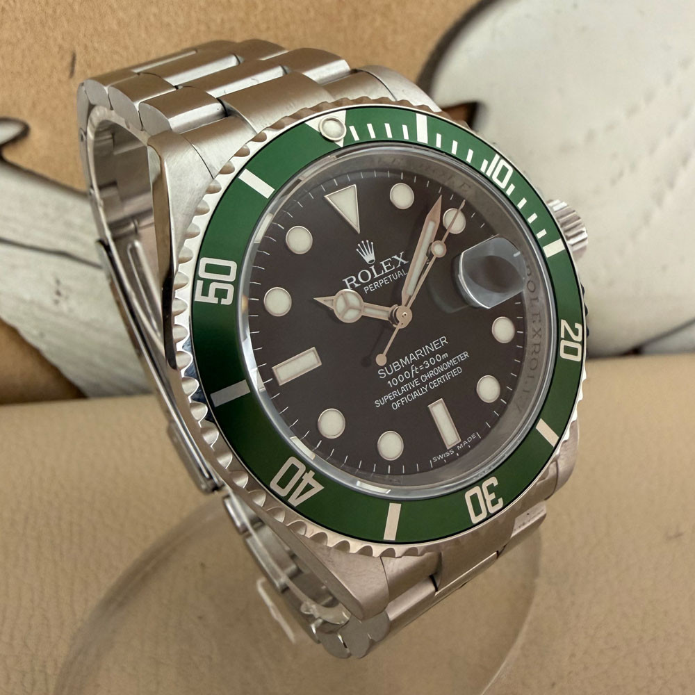 Rolex Submariner Ghiera Verde RRR 16610LV 3