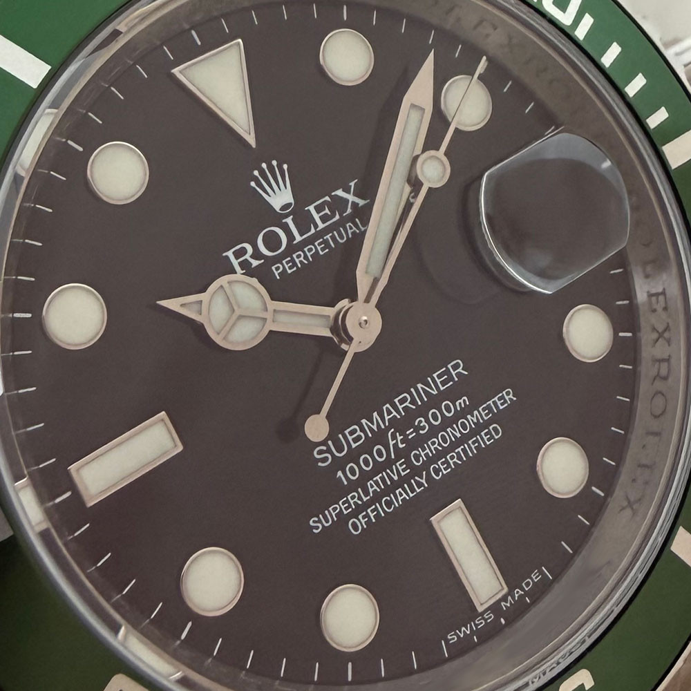 Rolex Submariner Ghiera Verde RRR 16610LV 6