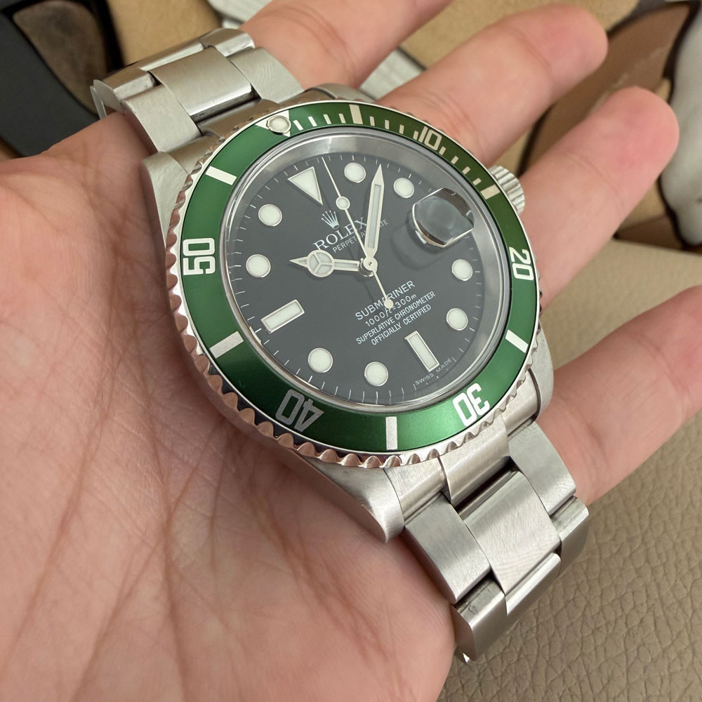 Rolex Submariner Ghiera Verde  16610LV 10